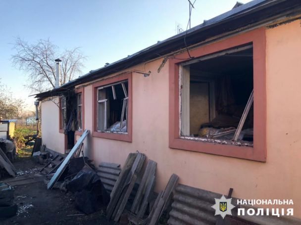 Последствия вражеской атаки в Киевскую область/Фото: МВД Украины