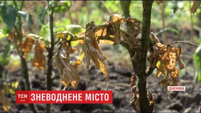 Прифронтовой Торецк страдает от недостатка воды через контроль боевиками фильтровальной станции
