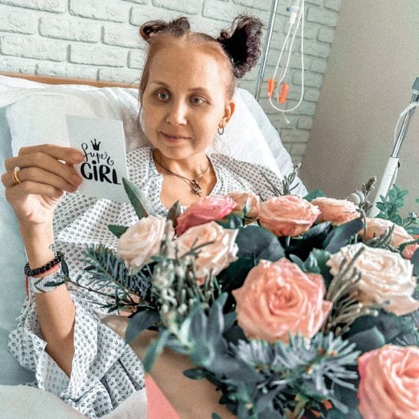 Євгенія Дудка на лікуванні в Німеччині / Фото: e._v._dudka17 в Instagram