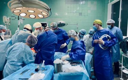 Во львовской больнице четверо реципиентов получили новые органы от одного донора