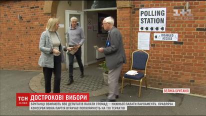В Великобритании явка на досрочные выборы парламента крайне низкая