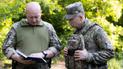Главнокомандующий ВСУ Александр Сырский на фронте