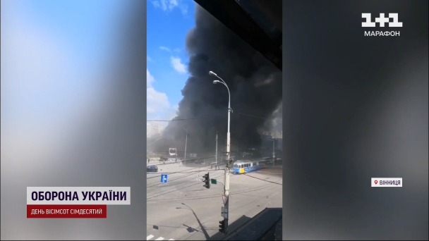 Место ракетного удара России