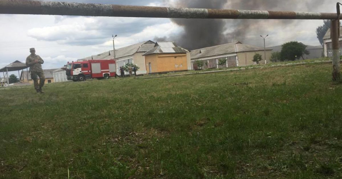 пожежа рівне військчастина_1