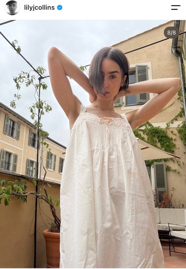 Лілі Коллінз / © Instagram Лілі Коллінз