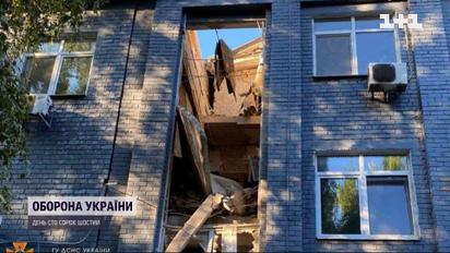 "Прилет" в центр Краматорска:один человек погиб
