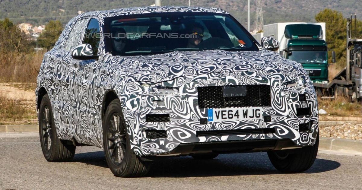 Jaguar вывел на тесты свой первый кроссовер