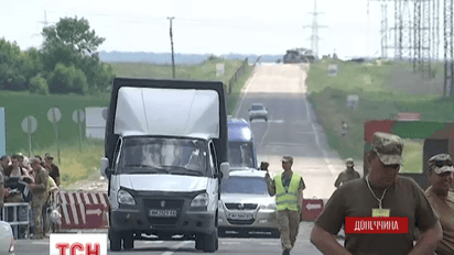 Боевики обстреляли КП у Новоалександровки из крупнокалиберных пулеметов