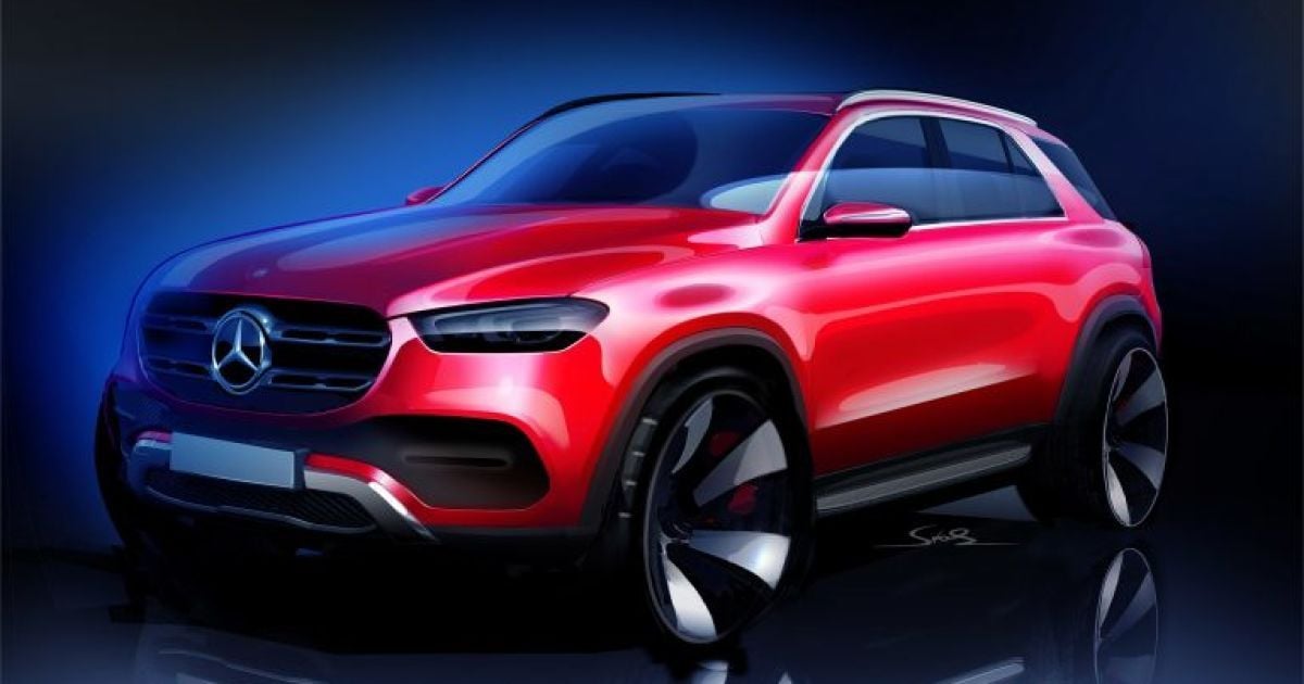 Mercedes показав ескіз нового GLE