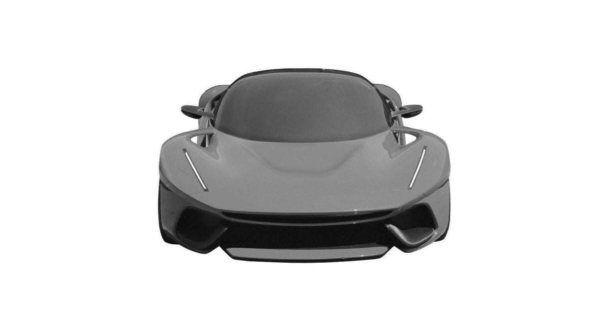 В Сети появились патентные изображения нового суперкара Ferrari