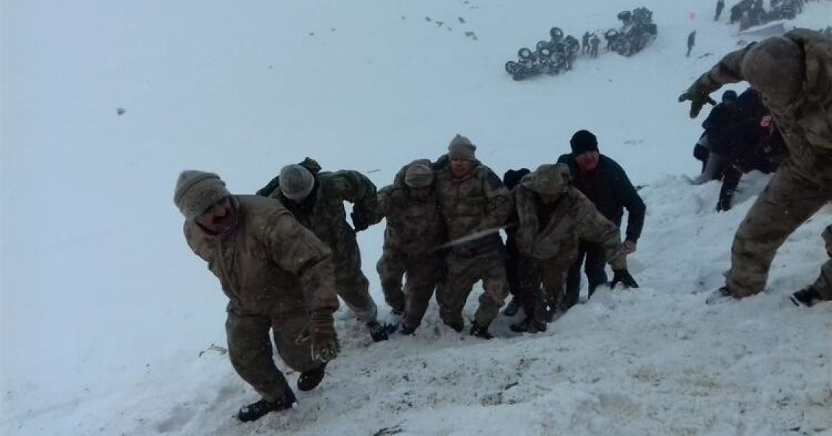 Лавина у Туреччині_3 / © Hürriyet