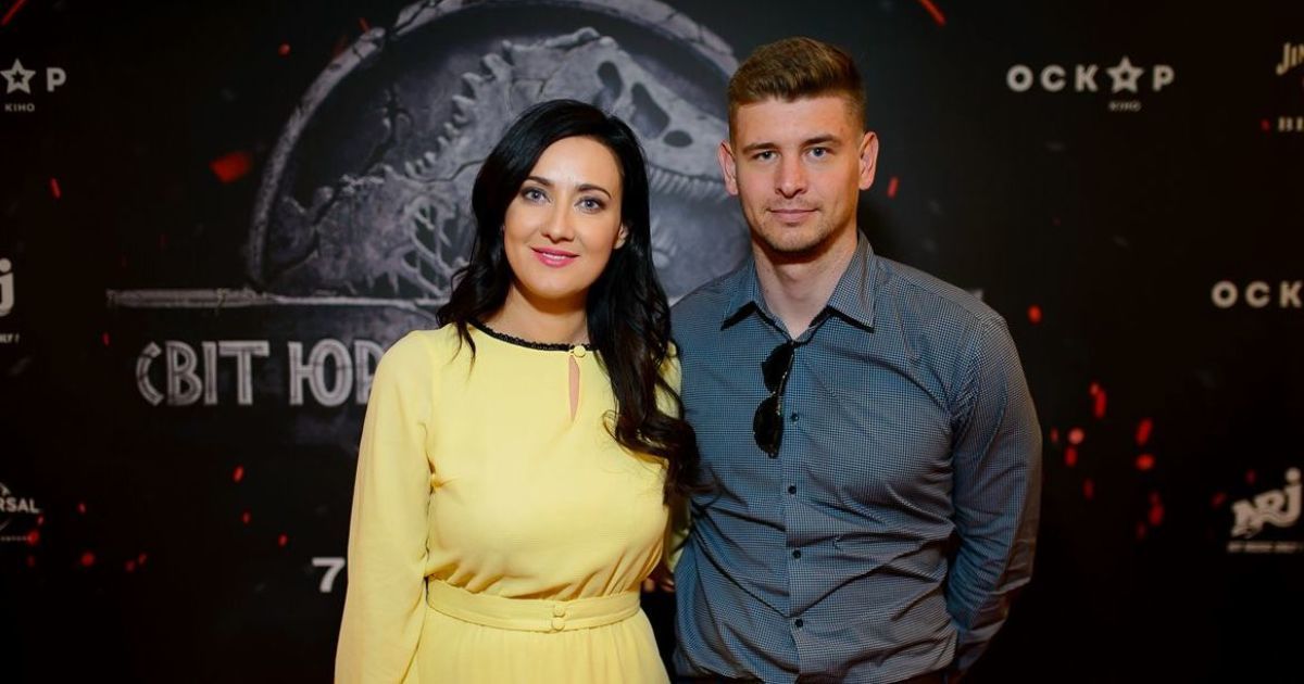 Соломія Вітвіцька з чоловіком
