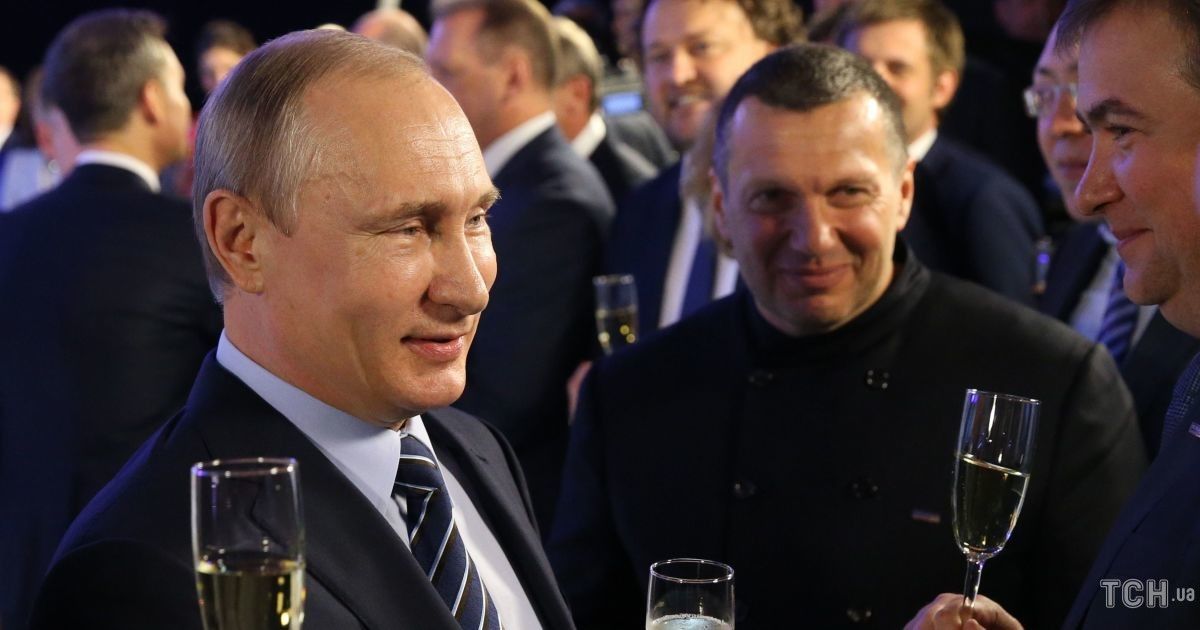 Володимир Путін та Володимир Соловйов