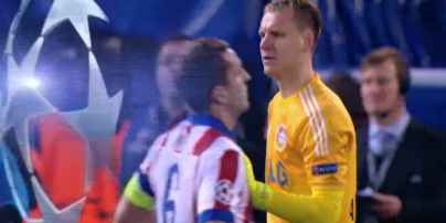 Атлетико - Байер - 1:0 (3:2). Видео послематчевых пенальти