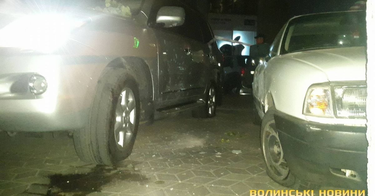 В Луцке раздался громкий взрыв: сдетонировала взрывчатка под элитной машиной