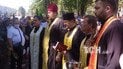"Горе, потому что не смог всех вернуть семьям": в Кривом Роге открыли первый в Украине памятник погибшим в Иловайске