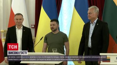 Киев посетили президенты Польши и Литвы: какие подарки привезли Украине