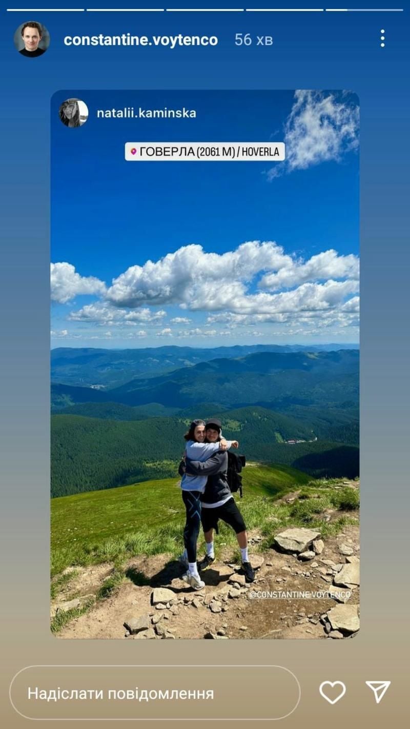 Константин Войтенко с новой девушкой / © instagram.com/constantine.voytenco