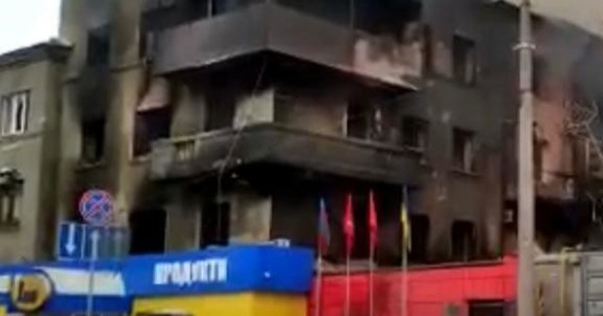 Ракетный удар России полностью уничтожил консульство Албании в Харькове