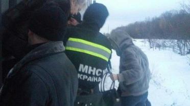 На Вінничині зіткнувся потяг та автобус_1 / © ГУ ДСНС Украины в Винницкой области