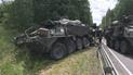 У Литві сталася ДТП за участі чотирьох БТР, постраждало 13 військових США