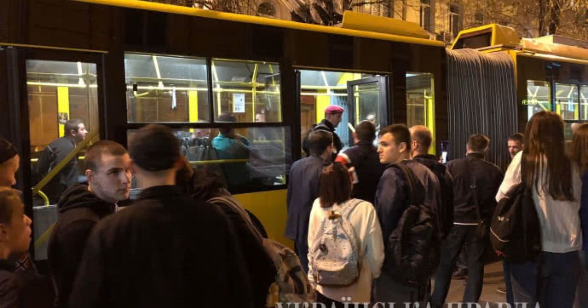 бійка в тролейбусі в Києві_3 / © Українська правда