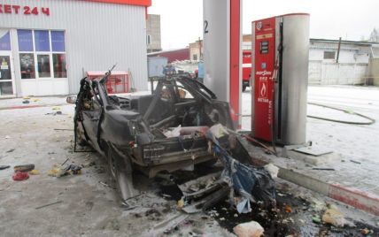 На Сумщині авто вибухнуло на газовій заправці, є постраждалі