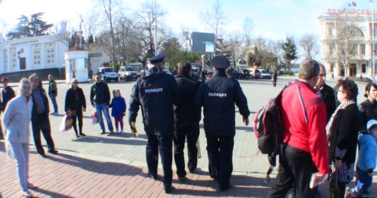 У Севастополі розігнали мітинг