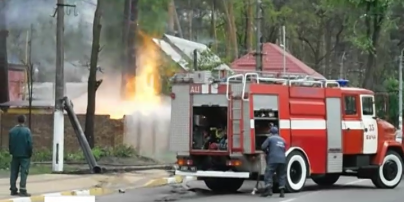 В Ірпені загорілася газорозподільча станція