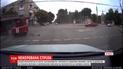 В Черкассах произошла авария с участием маршрутки и пожарной машины