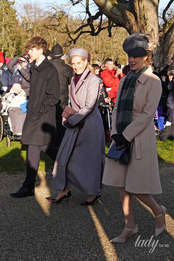 Герцогиня Единбурзька з дочкою Луїзою та сином Джеймсом / © Getty Images