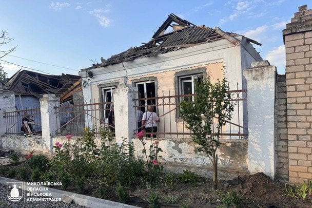 Армия РФ ночью атаковала Николаев дронами.