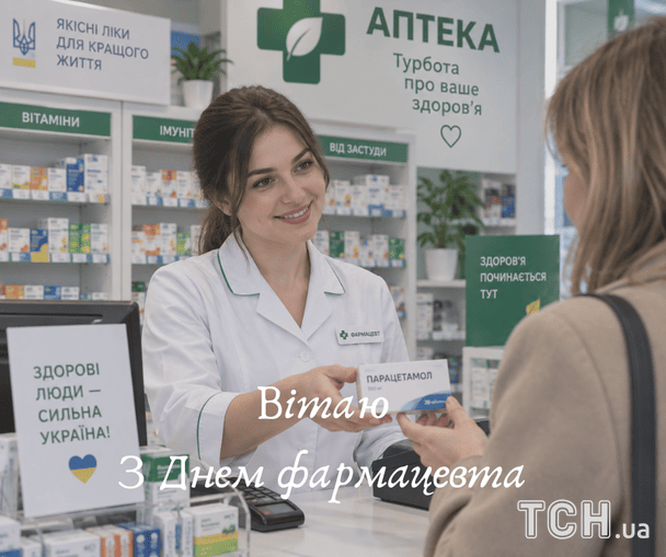 Листівки з Днем фармацевта / © ТСН