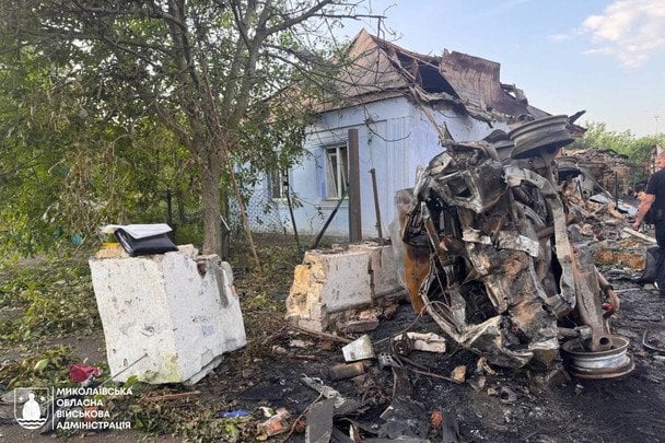 Армия РФ ночью атаковала Николаев дронами.