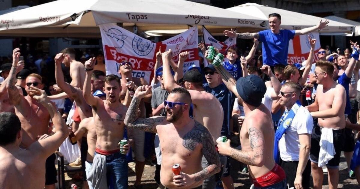 Фанати "Лестера" побилися з поліцією в центрі Мадрида