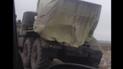 Боевики перевозят на грузовиках боеприпасы для "Градов".