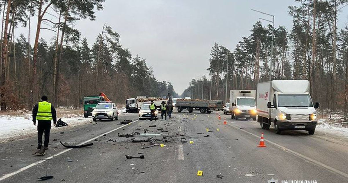 ДТП на Гостомельском шоссе.