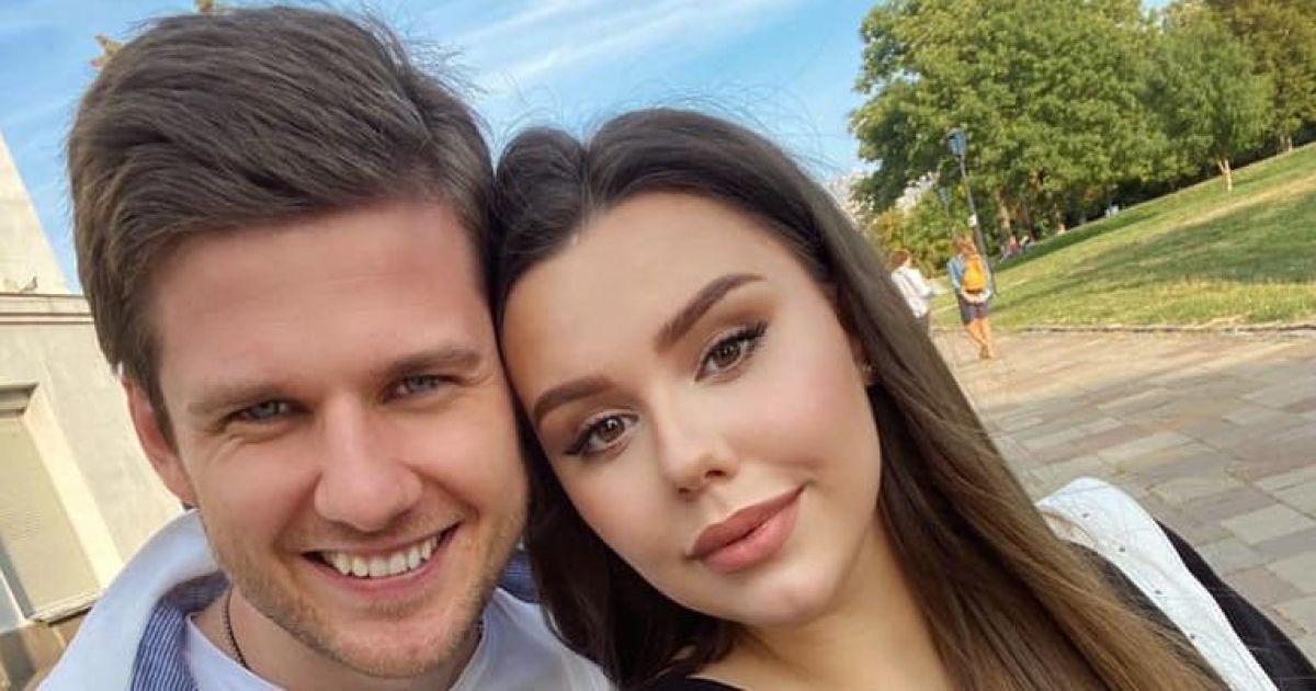 Діана Зіброва з нареченим