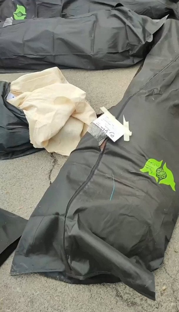 Місцеві джерела публікують страшні кадри жертв режиму аятол / © скриншот з відео