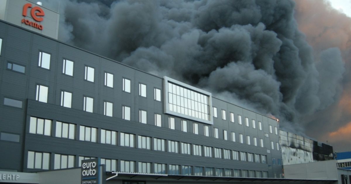 Пожежа у Санкт-Петербурзі / © 78.mchs.gov.ru