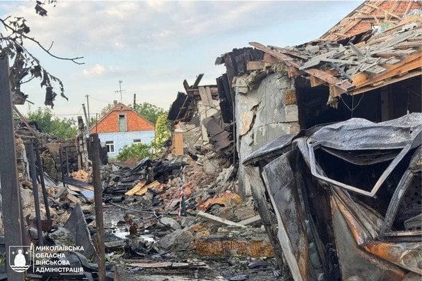 Армия РФ ночью атаковала Николаев дронами.