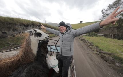 Дмитро Комаров побуває на еквадорському родео з розлюченими биками і спробує осідлати ламу