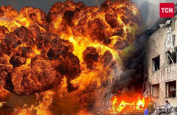 В Киеве обломки дрона упали на торговый центр