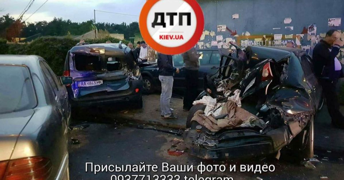 аварія на Лісовій у Києві_6 / © dtp.kiev.ua