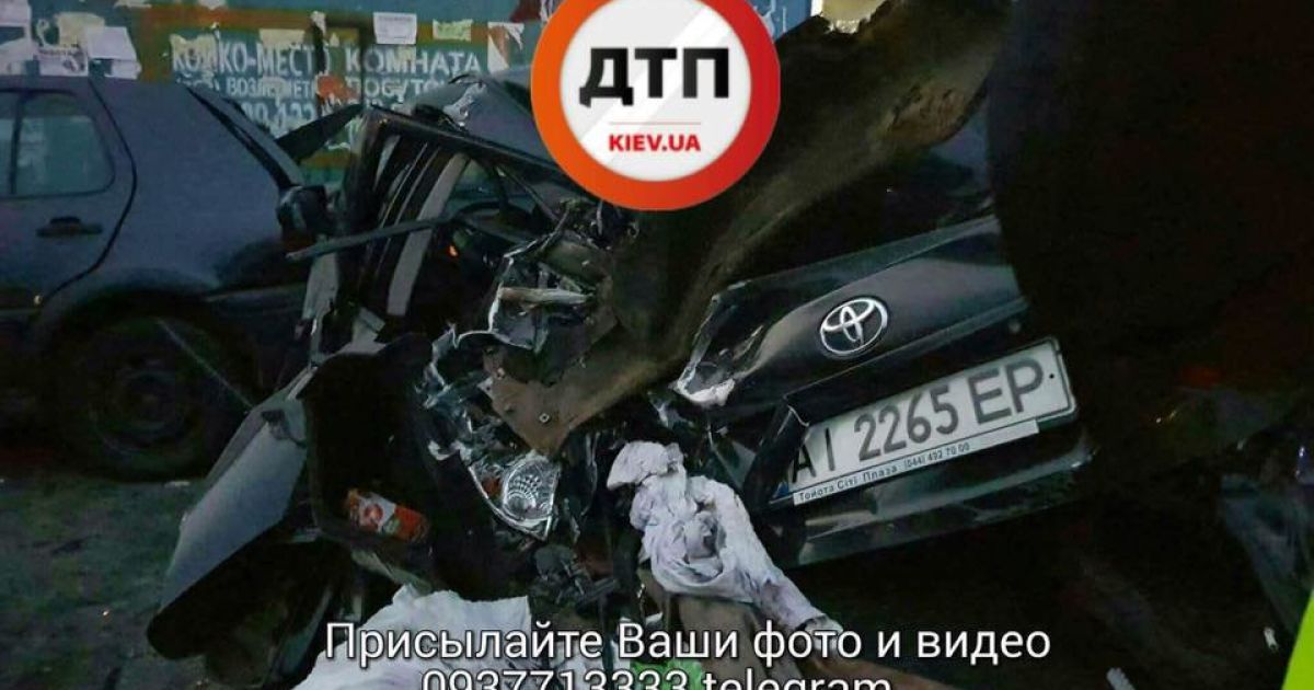 аварія на Лісовій у Києві_5 / © dtp.kiev.ua