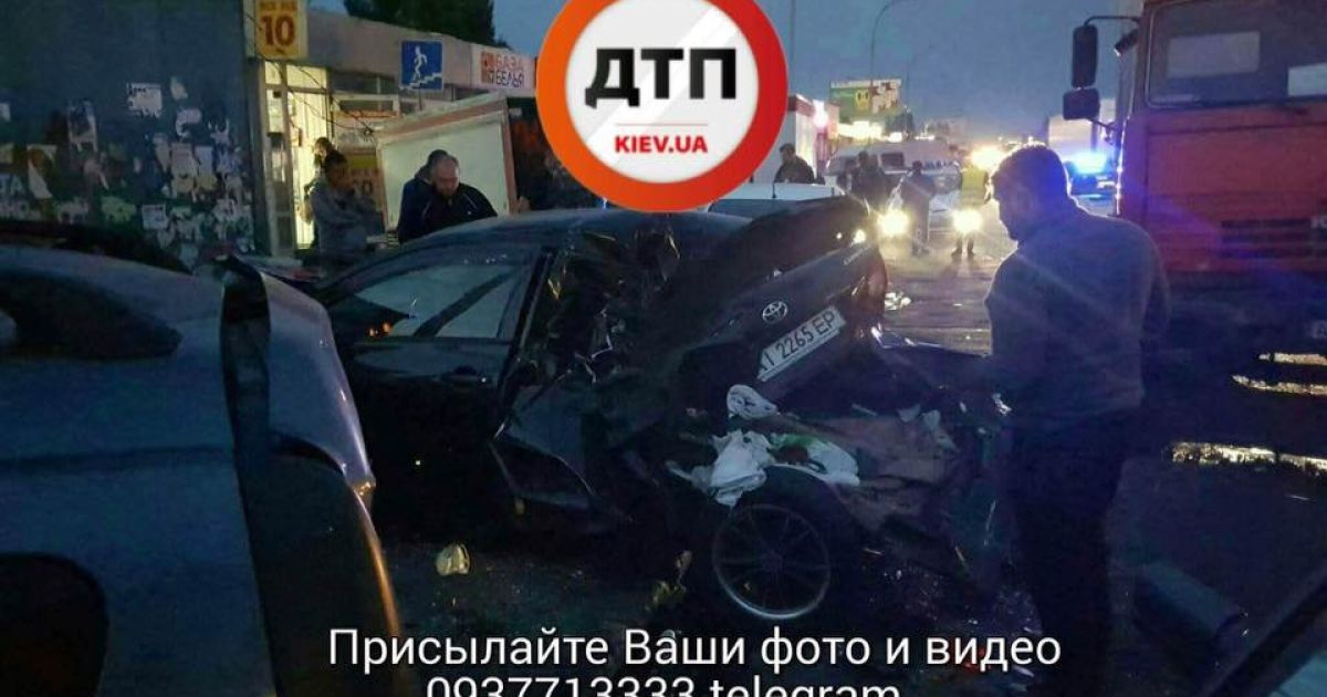 аварія на Лісовій у Києві_7 / © dtp.kiev.ua