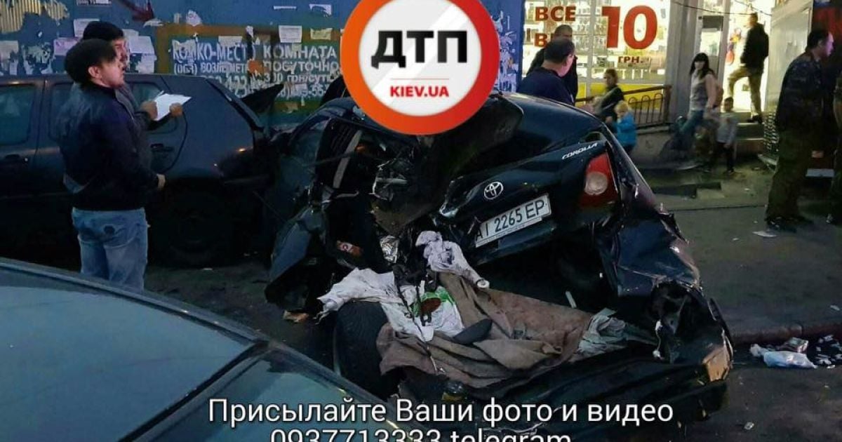 аварія на Лісовій у Києві_11 / © dtp.kiev.ua