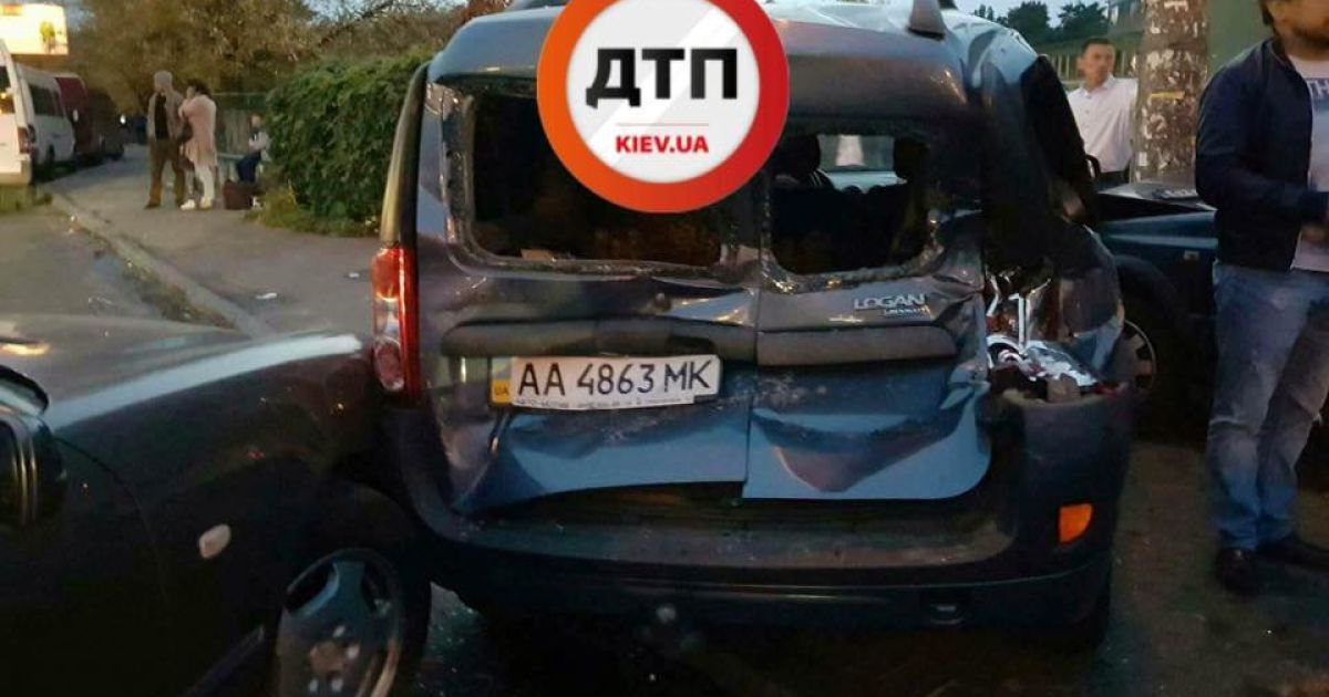 аварія на Лісовій у Києві_8 / © dtp.kiev.ua