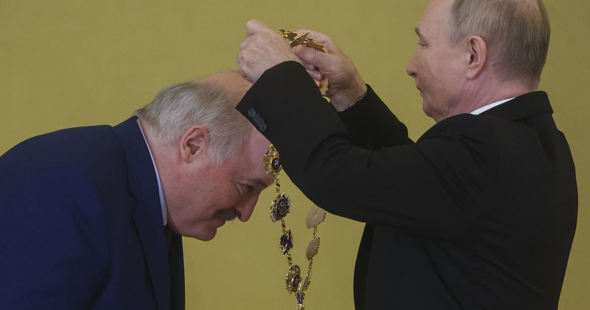 Лукашенко і Путін