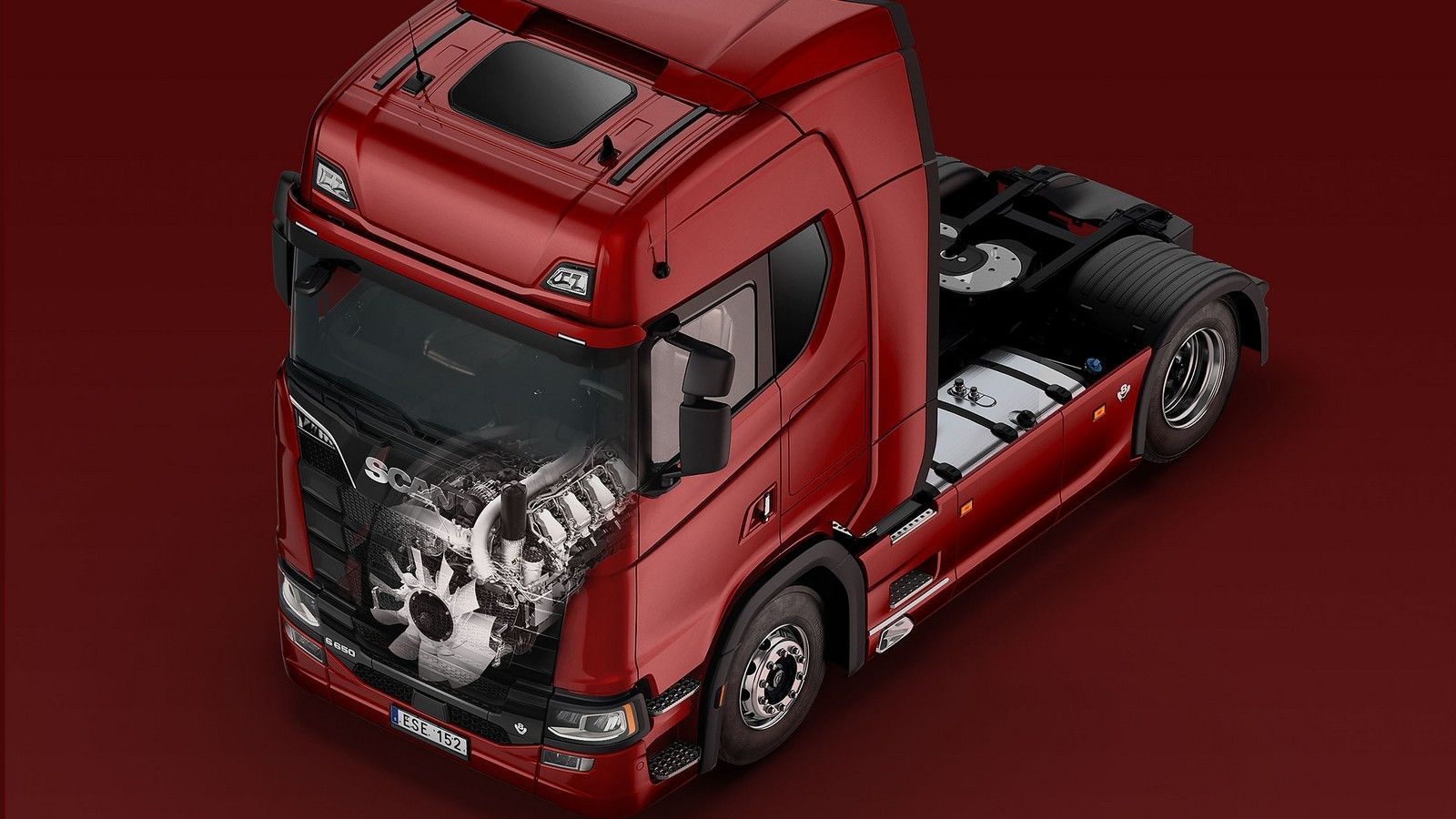 Scania представила новое поколение моторов V8 — Новости